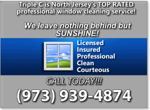 Morris County Window Cleaning Banner