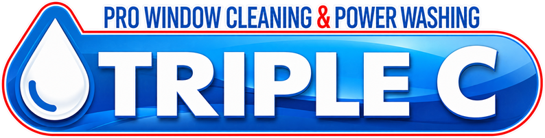 Triple C Pro Window Cleaning Power Washing Logo – 2026 Power Washing & Window Cleaning in Morris County NJ